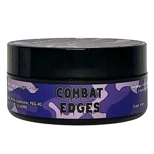 Combat Edges Grape Scented Extreme Hold Edge Control 3.4oz